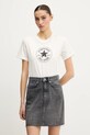 Converse tricou din bumbac print alb 10028412.A02