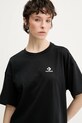 Converse tricou din bumbac negru 10028415.A01