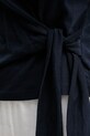 Βαμβακερό μπλουζάκι Tommy Hilfiger WW0WW44559 σκούρο μπλε