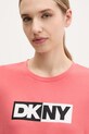Dkny t-shirt pomarańczowy DP5T5894