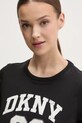 Хлопковая футболка Dkny чёрный DP5T1228