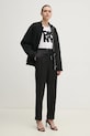 Μπλουζάκι Dkny P5AHSWNA λευκό SS25