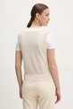 Ρούχα Βαμβακερό πουλόβερ Dkny DP5R6021 μπεζ