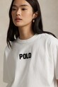 Pamučna majica Polo Ralph Lauren bijela 211965119