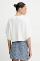 Îmbrăcăminte MICHAEL Michael Kors tricou din bumbac MS56160FE5 alb