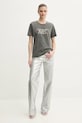 MICHAEL Michael Kors tricou din bumbac MS551SC36A gri SS25