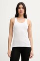 Одяг Бавовняний топ Calvin Klein Underwear 3-pack LV00QS7493 фіолетовий