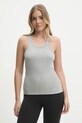 Odzież Calvin Klein Underwear top bawełniany 3-pack LV00QS7493 szary