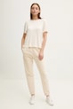 Calvin Klein Underwear tricou de pijama LV00QS7435 bej SS25
