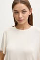 Пижамная футболка Calvin Klein Underwear бежевый LV00QS7435