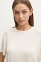Calvin Klein Underwear tricou de pijama bej LV00QS7435