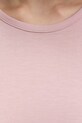 Calvin Klein Underwear T-shirt piżamowy damski z modalu różowy LV00QS7435