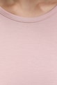 Calvin Klein Underwear T-shirt piżamowy damski z modalu różowy LV00QS7435