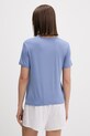 Calvin Klein Underwear T-shirt piżamowy damski z modalu LV00QS7435 niebieski AA00