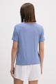 Calvin Klein Underwear T-shirt piżamowy damski z modalu LV00QS7435 niebieski AA00