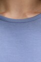Calvin Klein Underwear T-shirt piżamowy damski z modalu niebieski LV00QS7435