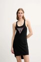 Guess rochie de plajă din bumbac negru E5GP01.I3Z14