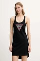 Guess rochie de plajă din bumbac E5GP01.I3Z14 negru SS25