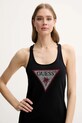 Guess rochie de plajă din bumbac negru E5GP01.I3Z14