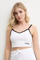 Guess top de plaja Planet friendly alb E5GP00.KCQV1