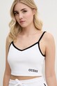 Guess top de plaja alb E5GP00.KCQV1