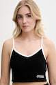 Top παραλίας Guess μαύρο E5GP00.KCQV1