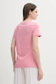 Bavlněné tričko Guess E5GI03.K8G01 růžová SS25