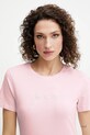 Odzież Guess t-shirt O5GI02.KBBU1 różowy