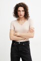 Guess t-shirt regular pomarańczowy O5GI00.KBBU1