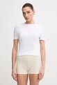Calvin Klein Jeans tricou uni alb J20J225239