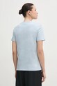 Одежда Хлопковая футболка Calvin Klein Jeans J20J225243 голубой