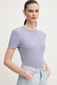 Calvin Klein Jeans t-shirt violetto J20J225244