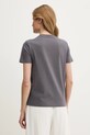 Βαμβακερό μπλουζάκι Calvin Klein Jeans J20J225256 γκρί SS25