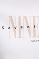 Хлопковая футболка Calvin Klein Jeans J20J225259 белый