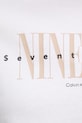 Bavlněné tričko Calvin Klein Jeans J20J225259 bílá