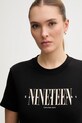 Хлопковая футболка Calvin Klein Jeans чёрный J20J225259