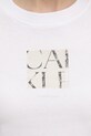 Bavlnené tričko Calvin Klein Jeans J20J225260 biela