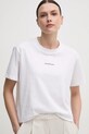 Одяг Бавовняна футболка Calvin Klein Jeans J20J225261 білий