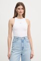 Топ Calvin Klein Jeans білий J20J225302