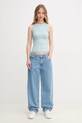 Calvin Klein Jeans top J20J225302 turchese SS25