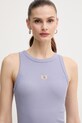 Топ Calvin Klein Jeans фіолетовий J20J225311