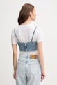 Oblečení Džínový top Calvin Klein Jeans J20J225515 modrá