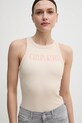 Топ Calvin Klein Jeans бежевый J20J225520