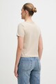 Одежда Хлопковая футболка Calvin Klein Jeans J20J225524 бежевый
