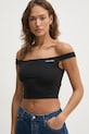 Calvin Klein Jeans top negru J20J225542