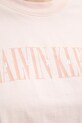 Хлопковая футболка Calvin Klein Jeans J20J225578 розовый