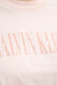 Бавовняна футболка Calvin Klein Jeans J20J225578 рожевий