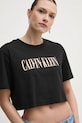 Calvin Klein Jeans t-shirt bawełniany czarny J20J225578