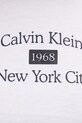 Хлопковая футболка Calvin Klein Jeans белый LV047B808G