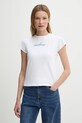Тениска Calvin Klein Jeans щампа бял LV047B828G